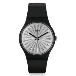 Reloj Swatch Mujer New Gent Silver Shield SUOB172