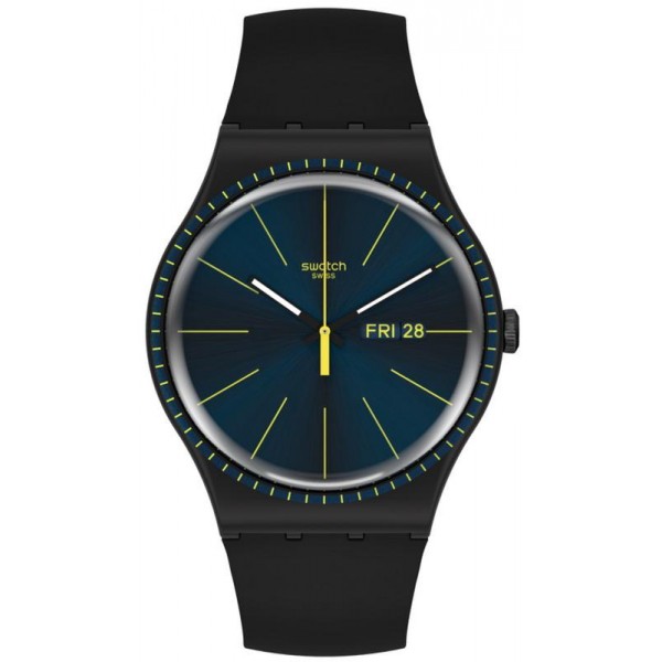 Swatch Herrenuhr New Gent Black Rails SUOB731 Swatch Herrenuhr New Gent Black Rails SUOB731 kaufen