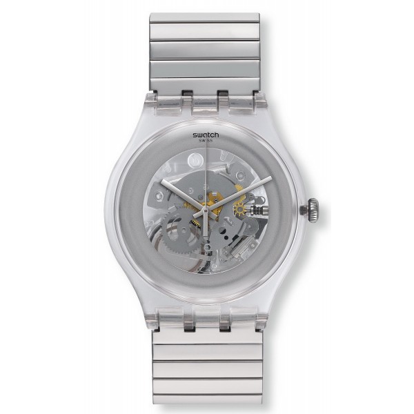 Swatch Unisexuhr New Gent Cleared Up L SUOK105FA Kaufen Sie Swatch Unisexuhr New Gent Cleared Up L SUOK105FA