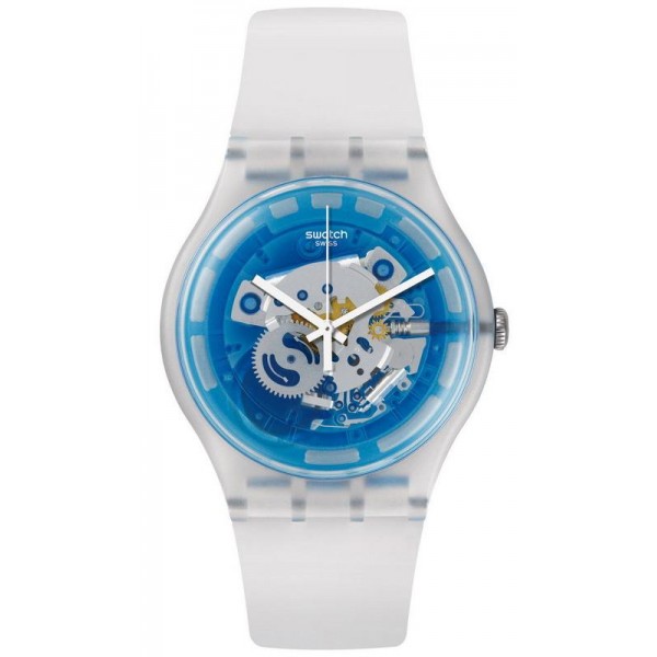 Swatch Unisexuhr New Gent Blumazing SUOK129 Kaufen Sie Swatch Unisexuhr New Gent Blumazing SUOK129