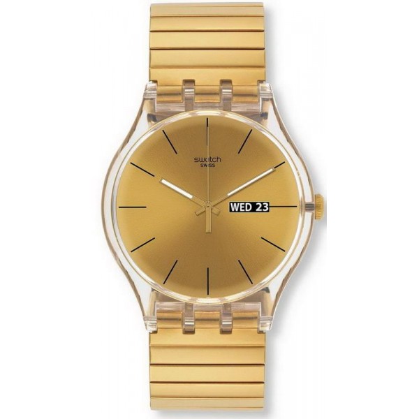 Swatch Unisexuhr New Gent Dazzling Light L SUOK702A Kaufen Sie Swatch Unisexuhr New Gent Dazzling Light L SUOK702A