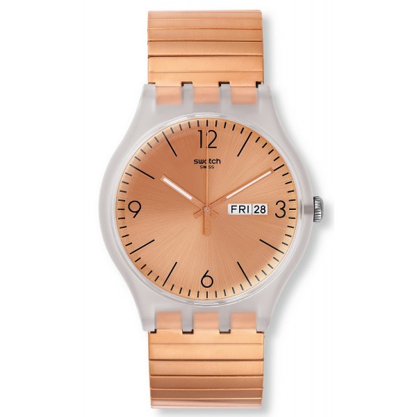Swatch Unisexuhr New Gent Rostfrei L SUOK707A Kaufen Sie Swatch Unisexuhr New Gent Rostfrei L SUOK707A
