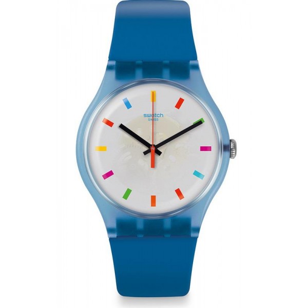 Swatch Unisexuhr New Gent Color Square SUON125 Kaufen Sie Swatch Unisexuhr New Gent Color Square SUON125