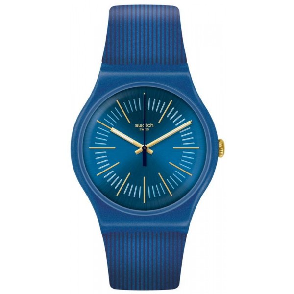 Swatch Unisexuhr New Gent Cyderalblue SUON143 Swatch Unisexuhr New Gent Cyderalblue SUON143 kaufen