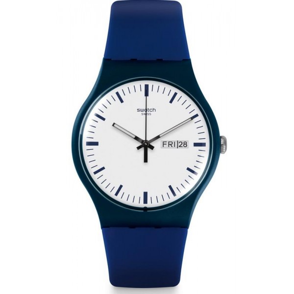 Swatch Unisexuhr New Gent Bellablu SUON709 Kaufen Sie Swatch Unisexuhr New Gent Bellablu SUON709