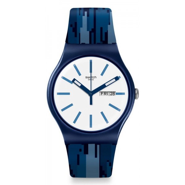 Swatch Unisexuhr New Gent Fiammablu SUON712 Swatch Unisexuhr New Gent Fiammablu SUON712 kaufen