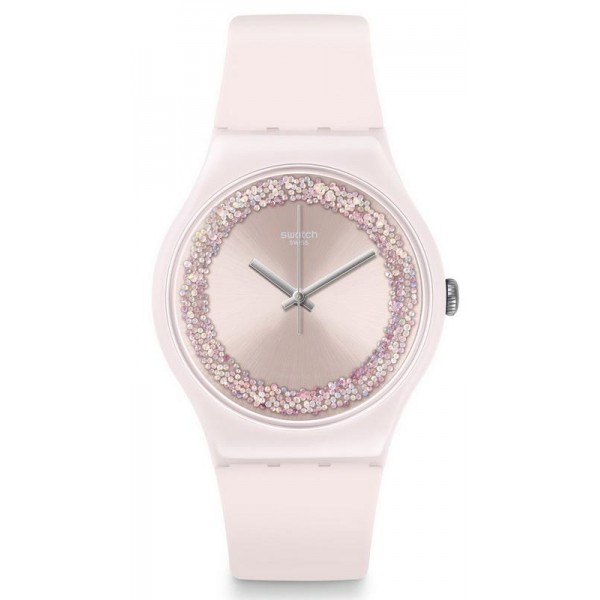 Orologio Swatch Donna New Gent Pinksparkles SUOP110 Comprare Orologio Swatch Donna New Gent Pinksparkles SUOP110