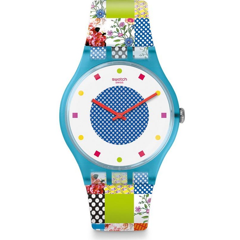 Reloj Swatch Mujer New Gent Quilted Time SUOS108 - Joyería de Moda