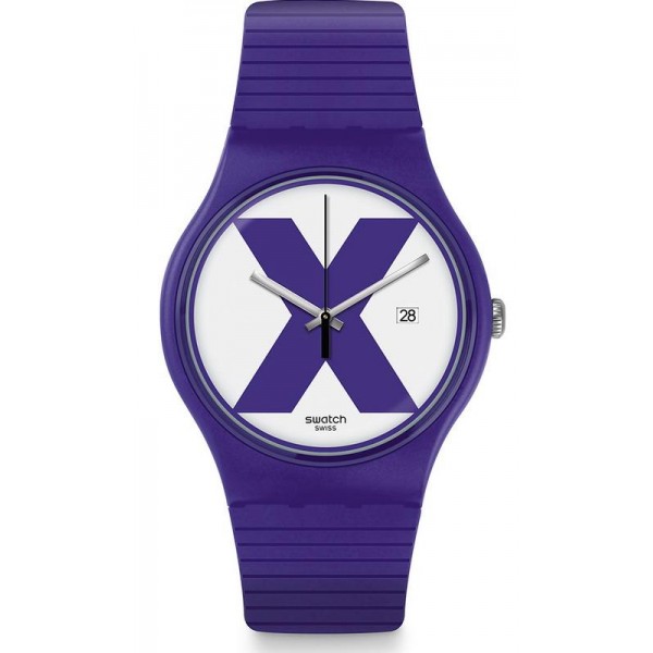Acheter Montre Swatch Unisex New Gent XX-Rated Purple SUOV401