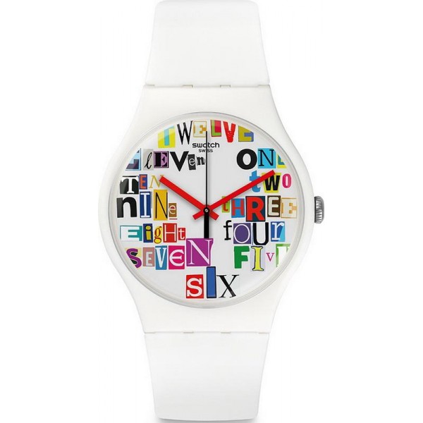 Swatch Unisex Watch New Gent Multi Collage SUOW132 Buy Swatch Unisex Watch New Gent Multi Collage SUOW132
