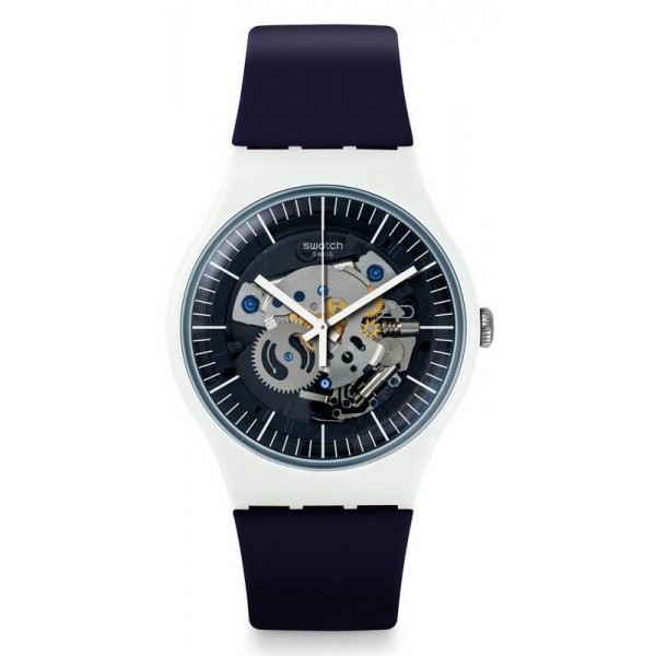 Orologio Swatch Uomo New Gent Siliblue SUOW156 Comprare Orologio Swatch Uomo New Gent Siliblue SUOW156