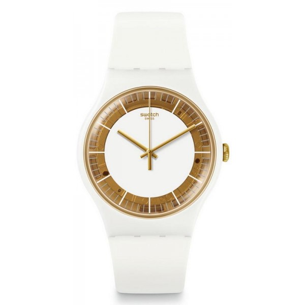 Comprar Reloj Swatch Mujer New Gent Siliwhite SUOW158