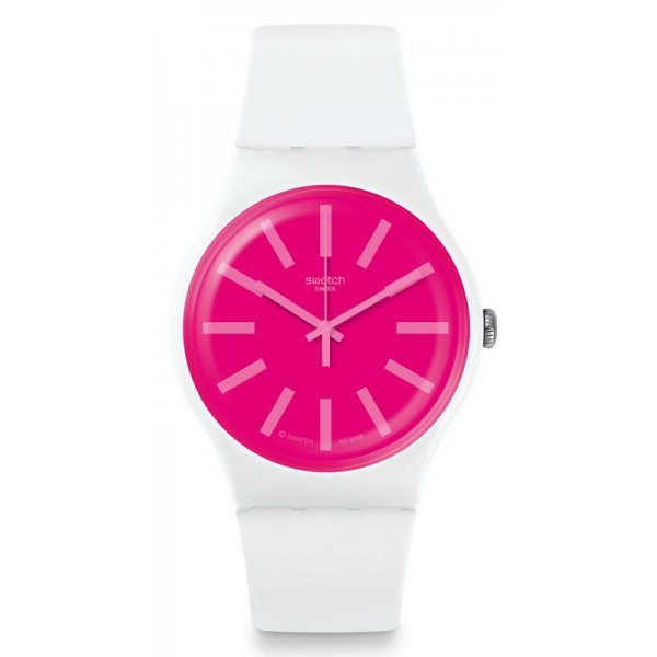 Orologio Swatch Unisex New Gent Strawbeon SUOW162 Comprare Orologio Swatch Unisex New Gent Strawbeon SUOW162