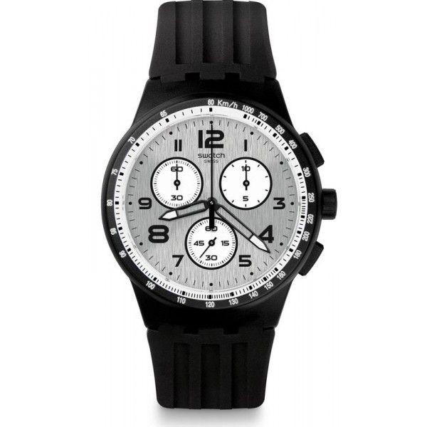 Swatch Men's Watch Chrono Plastic Nocloud SUSB103 Buy Swatch Men's Watch Chrono Plastic Nocloud SUSB103