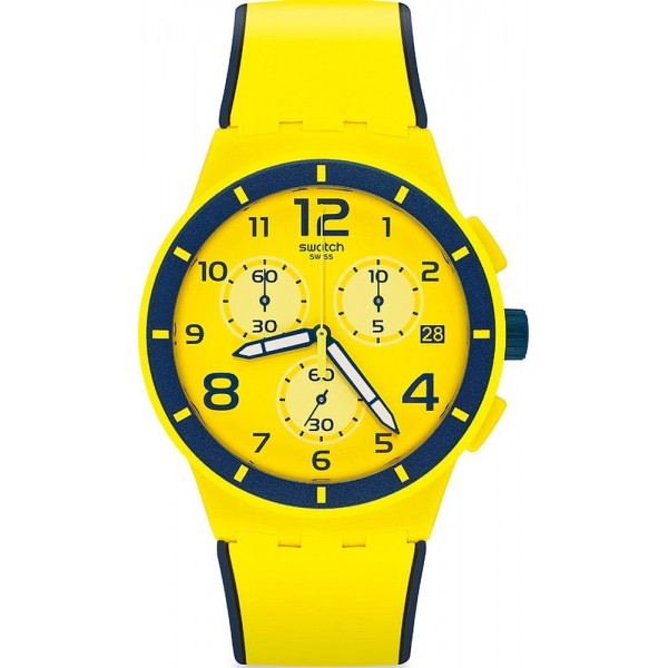 Swatch Unisex Watch Chrono Plastic Solleore SUSJ401 Buy Swatch Unisex Watch Chrono Plastic Solleore SUSJ401