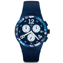 Reloj Swatch Hombre Chrono Plastic Camoblu SUSN414