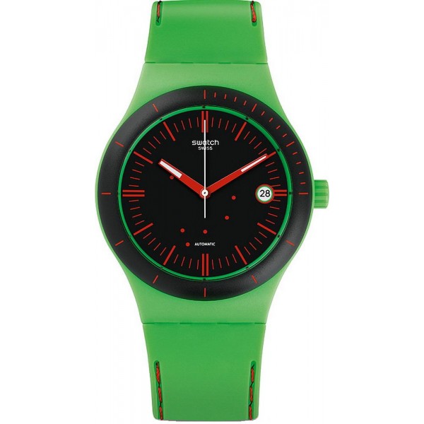 Swatch Unisexuhr Sistem51 Sistem Frog Automatik SUTG401 Kaufen Sie Swatch Unisexuhr Sistem51 Sistem Frog Automatik SUTG401