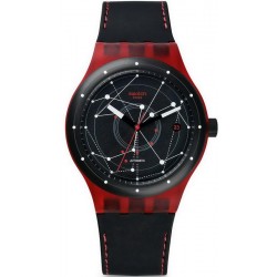 Orologio Swatch Unisex Sistem51 Sistem Red Automatico SUTR400