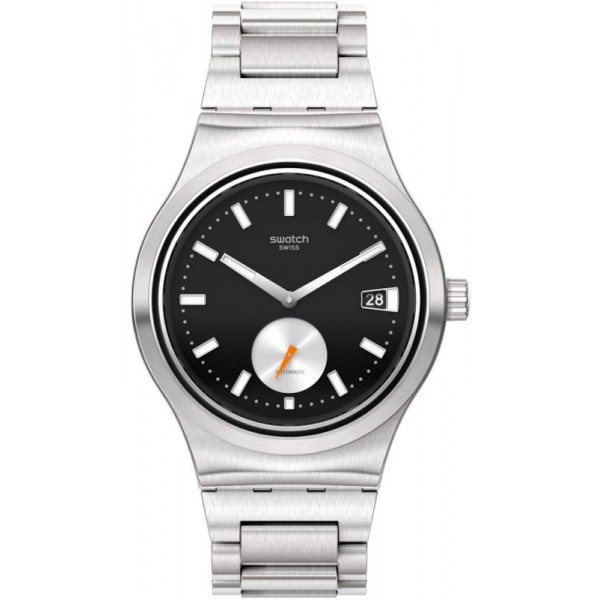 Orologio Swatch Uomo Irony Sistem51 Orange En Cage Automatico SY23S406G Comprare Orologio Swatch Uomo Irony Sistem51 Orange En Cage Automatico SY23S406G