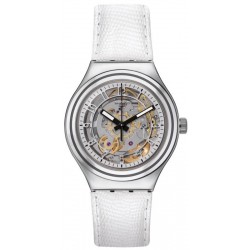 Swatch Unisexuhr Irony Automatic Uncle Charly Leather YAS112C
