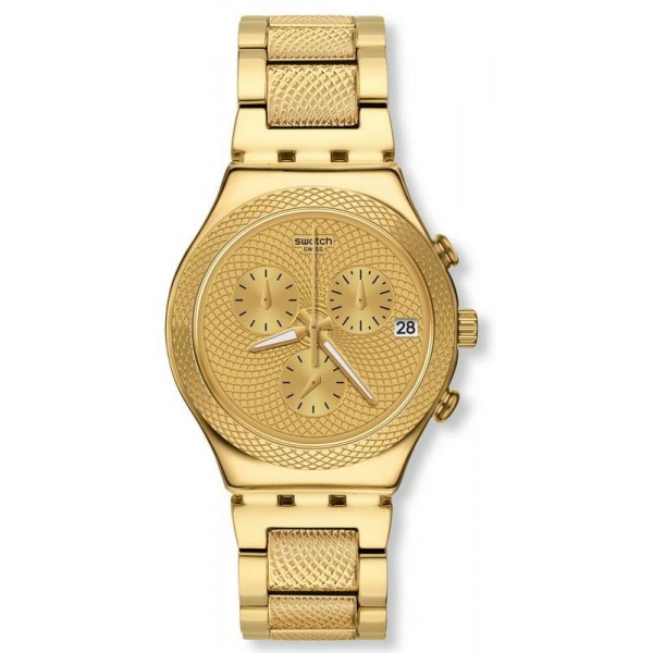 Reloj Swatch Unisex Irony Chrono Goldy Full YCG420G Comprar Reloj Swatch Unisex Irony Chrono Goldy Full YCG420G