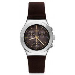 Montre Swatch Homme Irony Chrono Brownflect YCS600