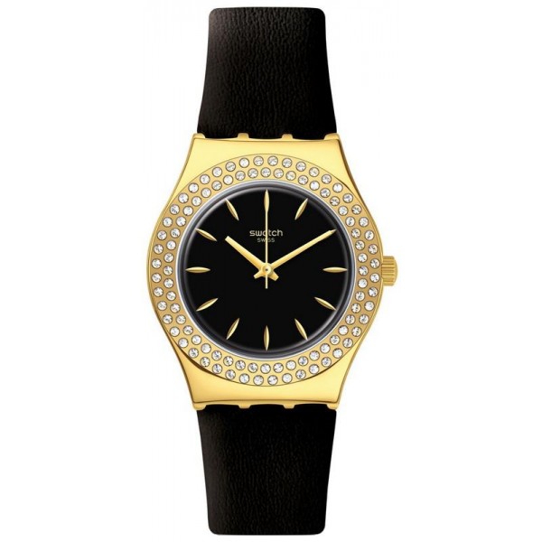 Swatch Damenuhr Irony Medium Goldy Show YLG141 Swatch Damenuhr Irony Medium Goldy Show YLG141 kaufen