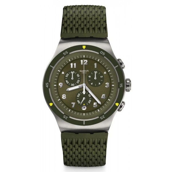 Swatch Men's Watch Irony Chrono Runforest YOS461 Buy Swatch Men's Watch Irony Chrono Runforest YOS461