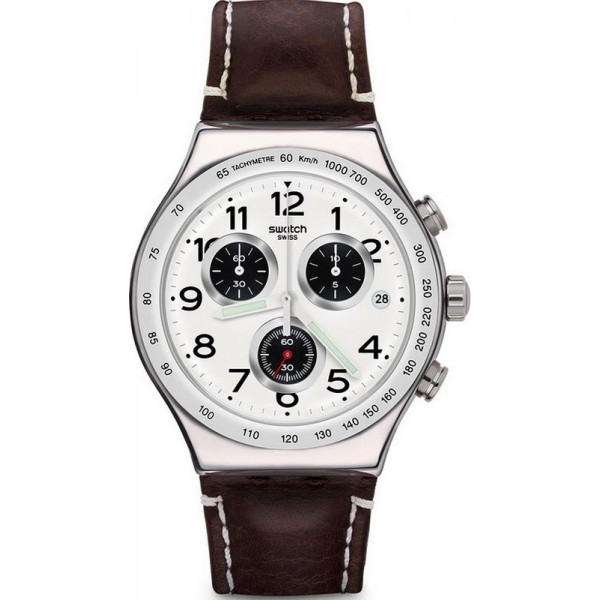 Kaufen Sie Swatch Herrenuhr Irony Chrono Destination Hamburg YVS432