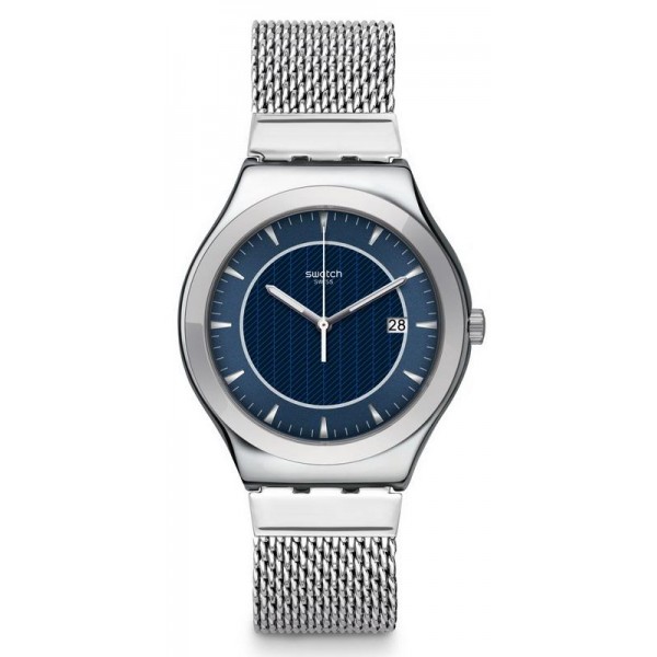 Acheter Montre Swatch Homme Irony Big Classic Blue Icone YWS449M