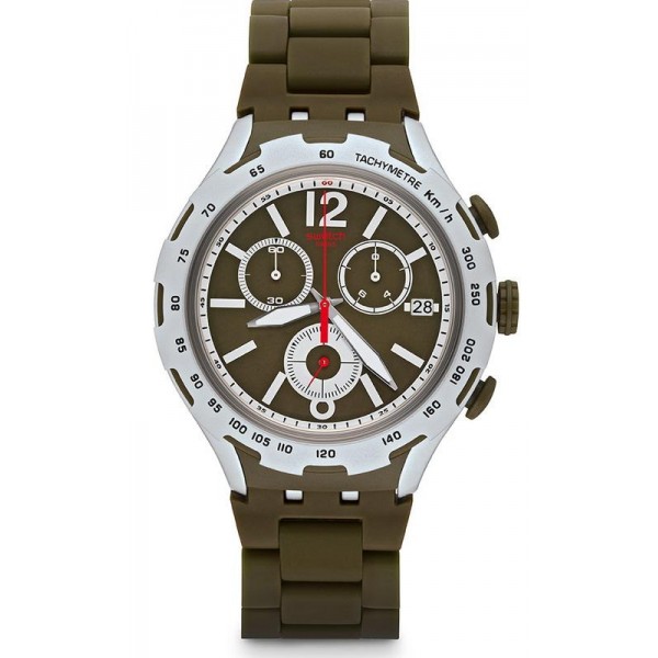 Orologio Swatch Uomo Irony Xlite Green Attack Cronografo YYS4022AG Comprare Orologio Swatch Uomo Irony Xlite Green Attack Cronografo YYS4022AG