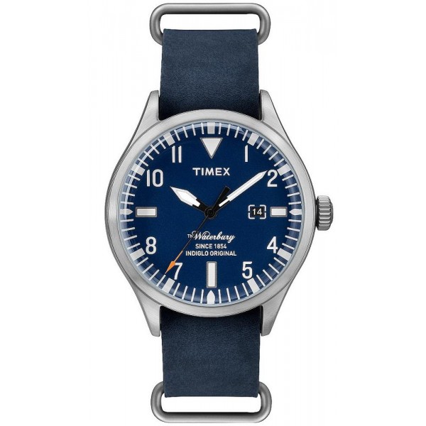 Orologio Timex Uomo The Waterbury Date Quartz TW2P64500 Comprare Orologio Timex Uomo The Waterbury Date Quartz TW2P64500