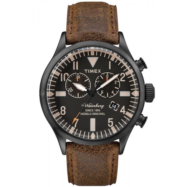 Montre Timex Homme The Waterbury Chronograph Quartz TW2P64800 Acheter Montre Timex Homme The Waterbury Chronograph Quartz TW2P64800