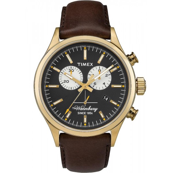 Montre Timex Homme The Waterbury Chronograph Quartz TW2P75300 Acheter Montre Timex Homme The Waterbury Chronograph Quartz TW2P75300